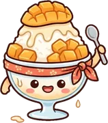 lantern-bear-mango-shaved-ice Mango shaved ice